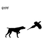 German Shorthair Pointer Pheasant Personality Vinyl Car Sticker Decal 15... - $2.12