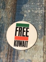 Free Kuwait Vintage pin-back button - £3.18 GBP
