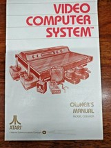 Original Atari 2600 Video Computer System Owner&#39;s Manual - Model CX2600A - $14.50