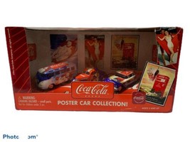  Coca-Cola Johnny Lightning 2003 1:64 Diecast Poster Car Collection In Box - £16.34 GBP