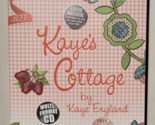 821 Kaye&#39;s Cottage by Kaye England Crafter&#39;s Embroidery CD Software OESD - $29.70
