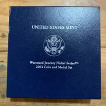 WESTWARD JOURNEY NICKEL SERIES 2005 COIN &amp; MEDAL SET U.S. MINT - $39.60