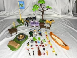Playmobil 70329 Spirit Riding Free Campground Incomplete With Extras - $24.75