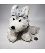 Ganz Webkinz Gray White Husky 8&quot; Plush HM120 Stuffed Animal no Code Retired - £10.18 GBP