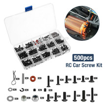 500Pcs/Kit Stainless Steel Screw Hardware For Hsp Scx10 1:10 Rc Crawler Car New - £23.53 GBP