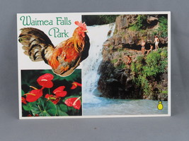 Vintage Postcard - Waimea Falls Park Attractions - Kina Italia - £11.79 GBP