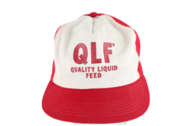Vintage 80s K Products Distressed Quality Liquid Feed Spell Out Trucker ... - $24.70
