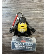 Disney Star Wars Darth Vader Yellow M&amp;M Candy Flashlight Needs batteries - $260.26 MXN