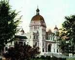 Vtg Postcard 1907 View of Parliament Buildings - Victoria BC Canada - £6.96 GBP