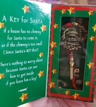 Ganz A Key for Santa Ornament No Chimney No Problem - Special Christmas ... - £9.90 GBP