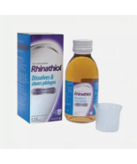2 X Rhinathiol Dissolves &amp; Clears Phlegm Cough Syrup 125ml - $51.45 CAD