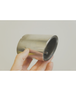 11-2016 bmw f10 528i left or right exhaust tail pipe tips muffler chrome... - €36,43 EUR