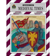 Medieval Times Thematic Unit by Teacher Created Materials Grade 4-8 - £4.79 GBP