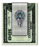 DREAM WEAVER STAINLESS STEEL MONEY CLIP DREAMCATCHER ART JEWELRY - FREE ... - $20.76