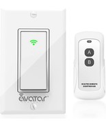 Smart Switch With App &amp; Remote Control, Alexa Light Switch Single-Pole, ... - $38.96