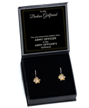 Ear Rings For Military Girlfriend, Army Officer Girlfriend Earring Gifts,  - £39.46 GBP