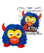 Year 2012 Furby Party Rockers 3&quot; Electronic Plush Blue Red Horn Furbling... - £27.64 GBP