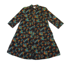 ZURI Kenya Just One Dress in Seeds of Change Cotton Button Down Shirtdress XS - £101.20 GBP
