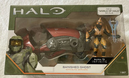 New World Of Halo Infinite Banished Ghost With Elite Warlord - £12.78 GBP