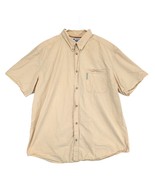 Columbia Men&#39;s XL Orange Grid Short Sleeve Button Down Shirt, Gorpcore O... - €17,23 EUR