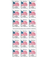 1994 32c Old Glory, Interim Regular Issue, &quot;G&quot; Pane of 18 Scott 2887 Min... - $193.60 MXN