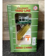 Collegiate Yard Line Tennessee Volunteers Vols Football Wind Chimes - New! - $727.72 MXN