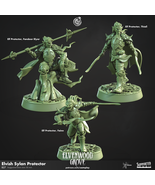 3D Printed Cast n Play Elvish Sylan Protector Elvenwood Grove Set 28mm 3... - $152.75 MXN+