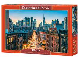 1000 Piece Jigsaw Puzzle, Lower Manhattan, New York City, NYC, City view puzzle, - £15.22 GBP
