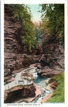 Matchless Scene Postcard Watkins Glen New York - £7.74 GBP