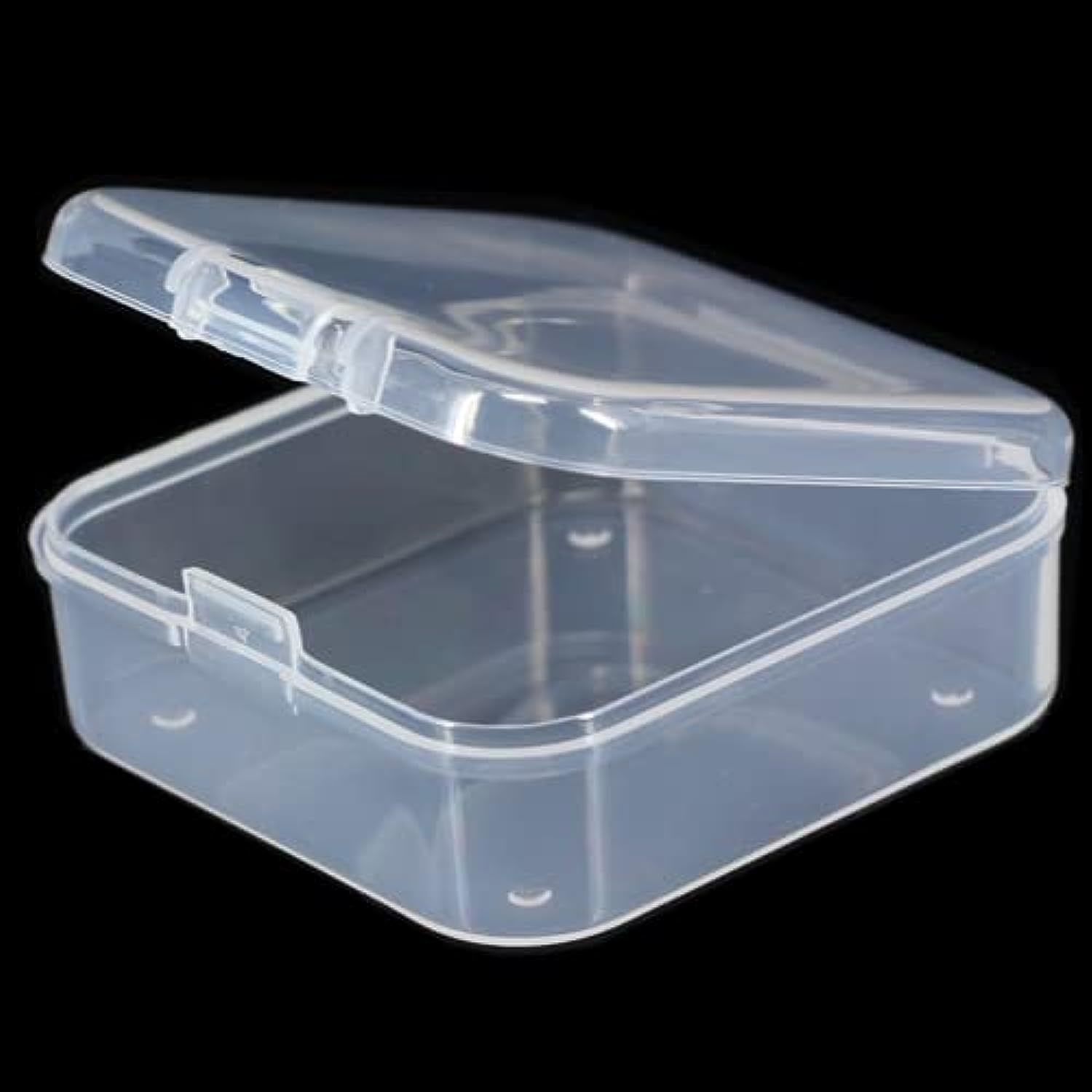 8 Pieces Small Plastic Box With Lids Square and similar items
