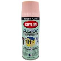 [1] Krylon Fusion For Plastic Spray Paint Gloss Fairy Tale Pink 12 oz #2331 - £19.73 GBP