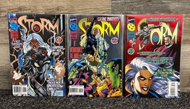 STORM Issues 1-3 Marvel 1996 Foil Covers X-Men Ororo 1st Series 1 2 3 - £9.62 GBP