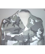 BDU-style coat &quot;urban camouflage&quot; Med-Regular; Prestige Apparel, gray hi... - $62.43 CAD