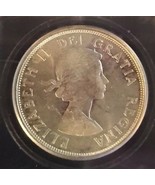 1964 Canadian Silver Dollar $1 Coin, Graded ICG - MS63 (Free Worldwide S... - £20.41 GBP