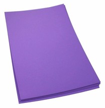 Craft Foam Sheets--12 x 18 Inches - Purple - 5 Sheets-2 MM Thick - £11.96 GBP