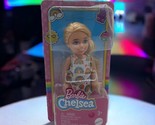 Mattel Barbie Chelsea Blonde Hair Rainbow Dress Doll - £7.79 GBP