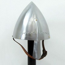 Medieval Knight Nasal Helmet Functional Knight Battle Ready helmet - £89.41 GBP
