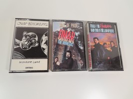 OMAR AND THE HOWLERS 3 Cassette Lot &quot;Monkey Land + Hard Times + Wall Of ... - £15.53 GBP