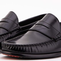 The Belmont Black Polished Leather Men Loafer image 3