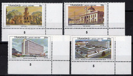 ZAYIX South Africa Transkei 113-116 MNH Architecture City Hall 092022S121M - £1.19 GBP