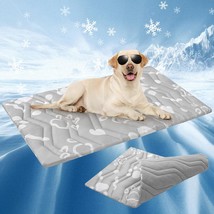 Upgrade Dog Cooling Mat Extra Large, Reversible Self-Cooling Mat For Dog... - $39.99