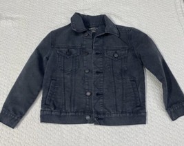 Gap Kids Blue Button Up Cotton Blend Jacket size Small - $11.74
