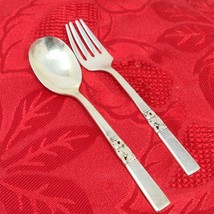 Set of 2 Infant/Childs Pcs Oneida Community MORNING STAR Silverplate - $187.09 MXN
