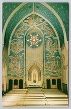 Cathedral Of St John The Evangelist Lady Chapel Cleveland Ohio Vintage Postcard - $14.45