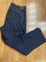 Vtg Chaps Ralph Lauren Mens Jeans Denim Blue 100% Cotton 42W 34L 42x34 - £17.41 GBP