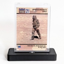 1991 Desert Storm Card (YY12): #131 Chemical/Biological Warfare, Magnetic Case - £7.89 GBP