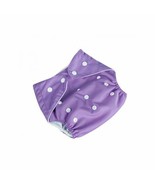 LBB One Size Reusable Pocket Cloth Diapers for Baby Girls and Boys, Purple - £13.42 GBP