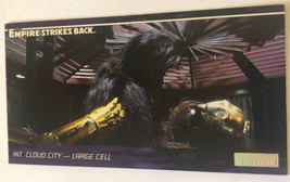 Empire Strikes Back Widevision Trading Card 1995 #97 Cloud City Chewbacca - $2.48