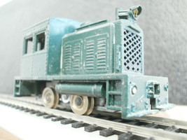 Penn Line HO Whitcomb Midget Diesel Switcher Green w/Headlight &amp; Helical... - £27.87 GBP