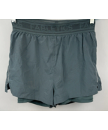 Fabletics Shorts S Perforated Run 5” Small Blue Storm Slate Reflective G... - $496.08 MXN